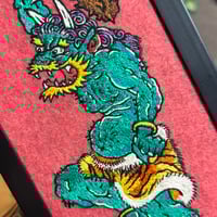 Image 2 of Ed Hardy Oni Embroidery