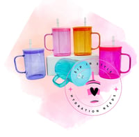 Image 2 of 17oz - Coloured Glass Mug