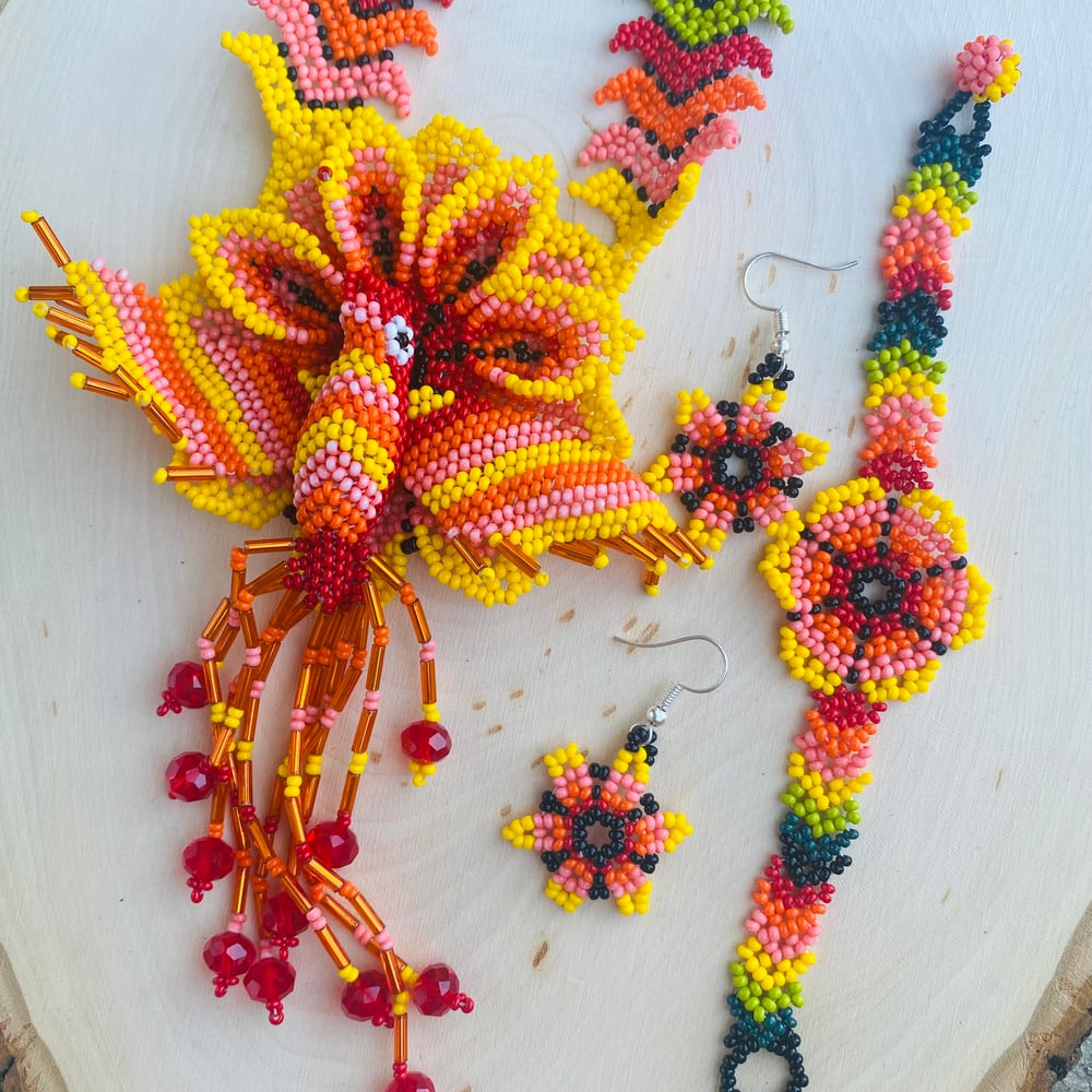 Image of Hummingbird Jewelry Set 3