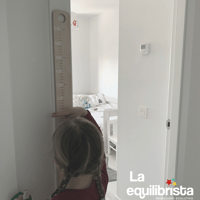 Medidor en madera. 