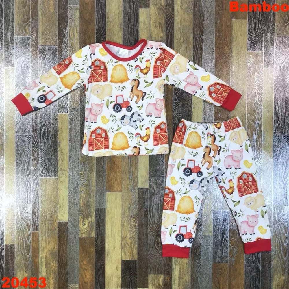 Image of Farm animals 2pc set 