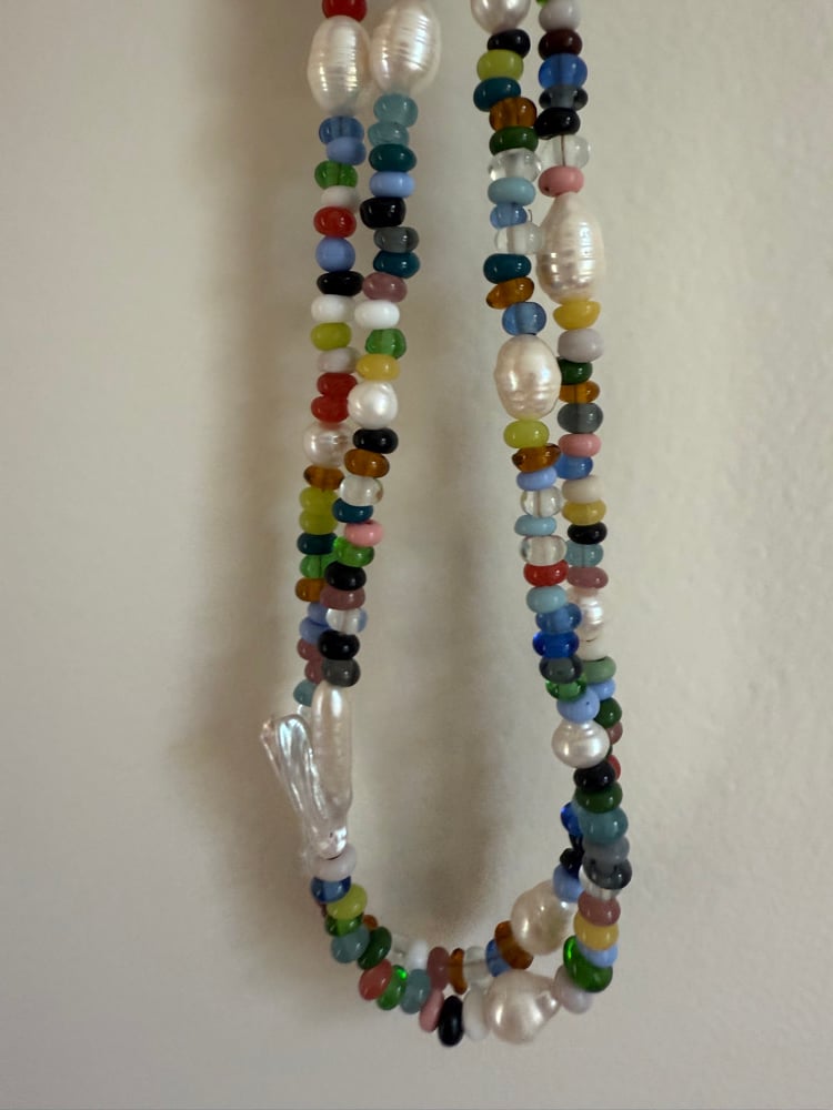 Image of Candy glass necklace 