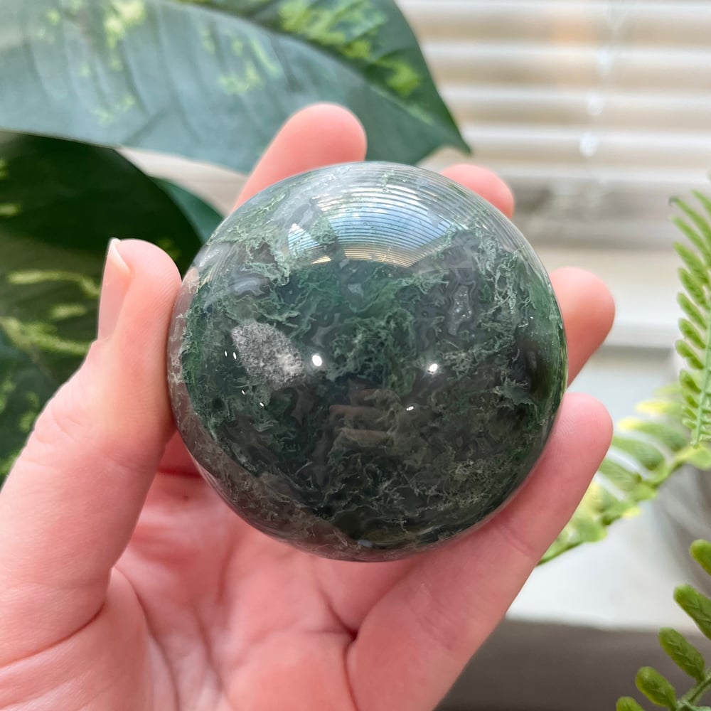 Moss Agate Sphere A