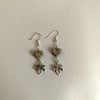 crunching leaves earrings 