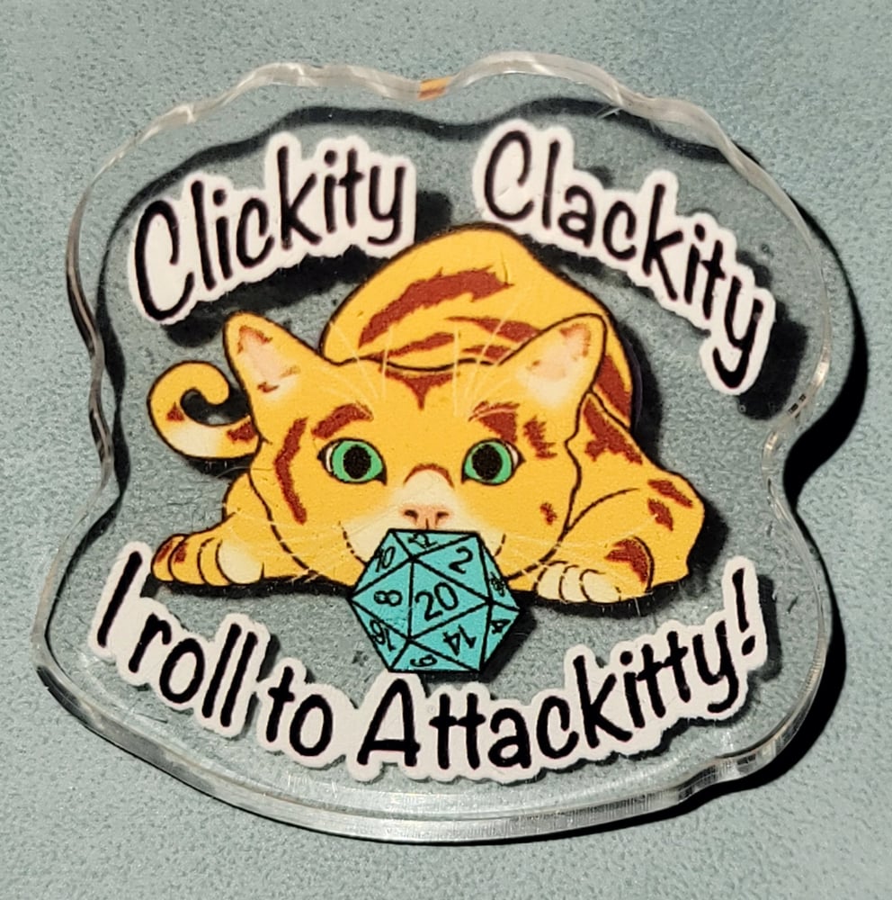Image of Attack Kitty Pin