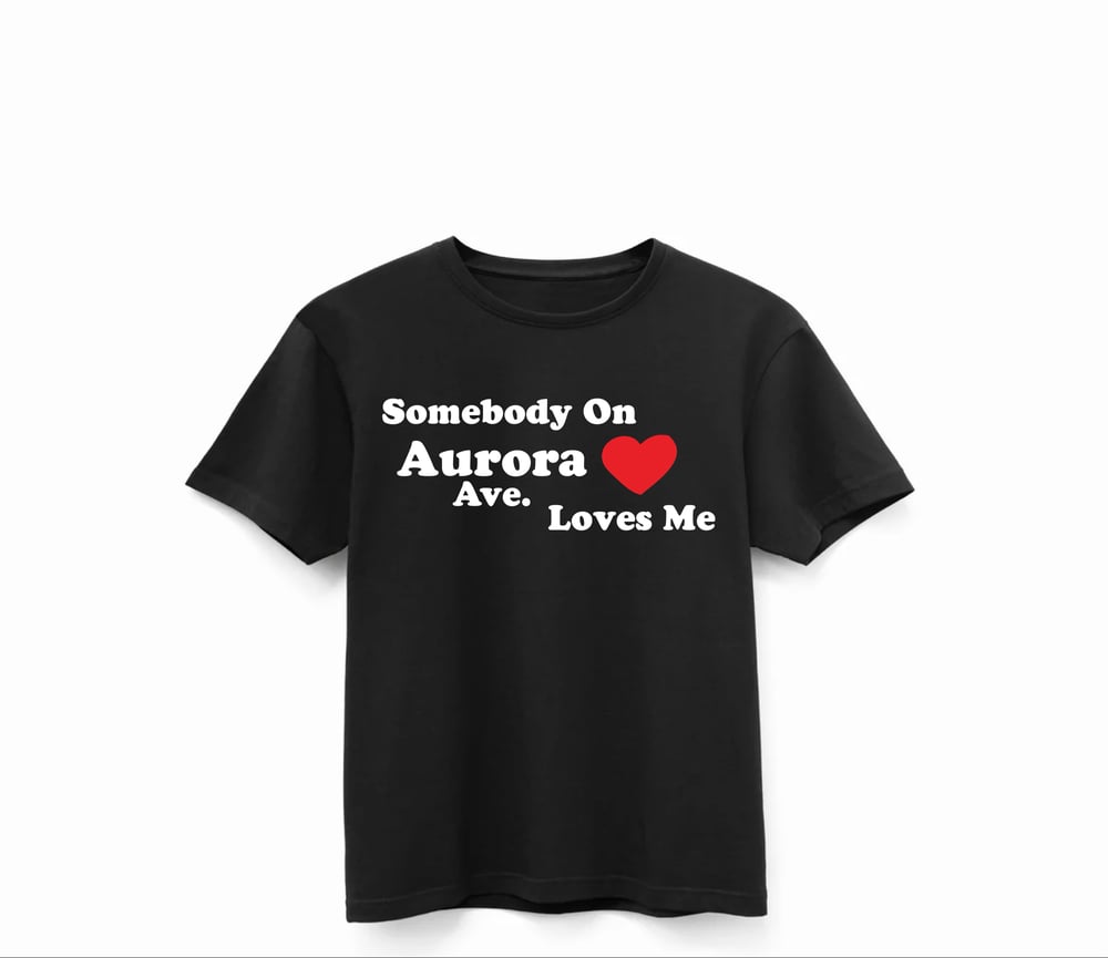 Image of “There’s Something about Aurora” tees