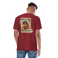 Image 14 of Love Paw Print Men’s premium heavyweight tee