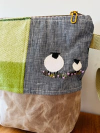 Image 3 of Green Shades- 2 Sheep Shoulder Bag