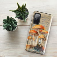 Image 11 of Beautiful Orange Mushroom Fungi Mycology Watercolor Tough case for Samsung®