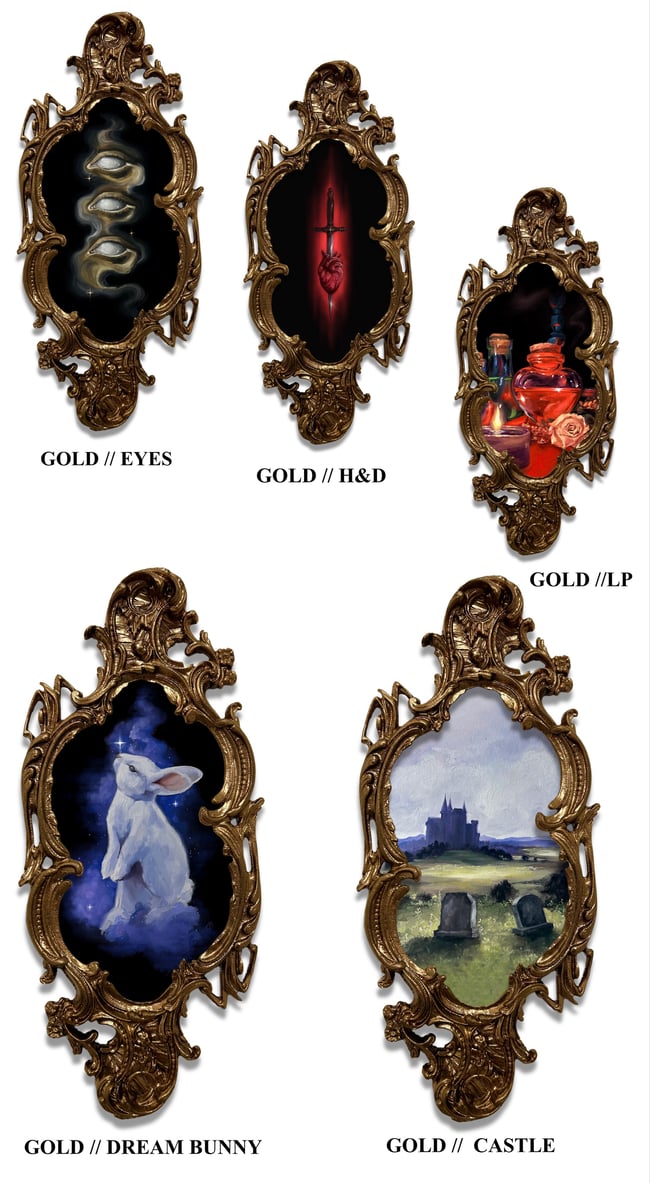 Custom Rustic Ornate Framed Canvas Print (Choose Your Print)