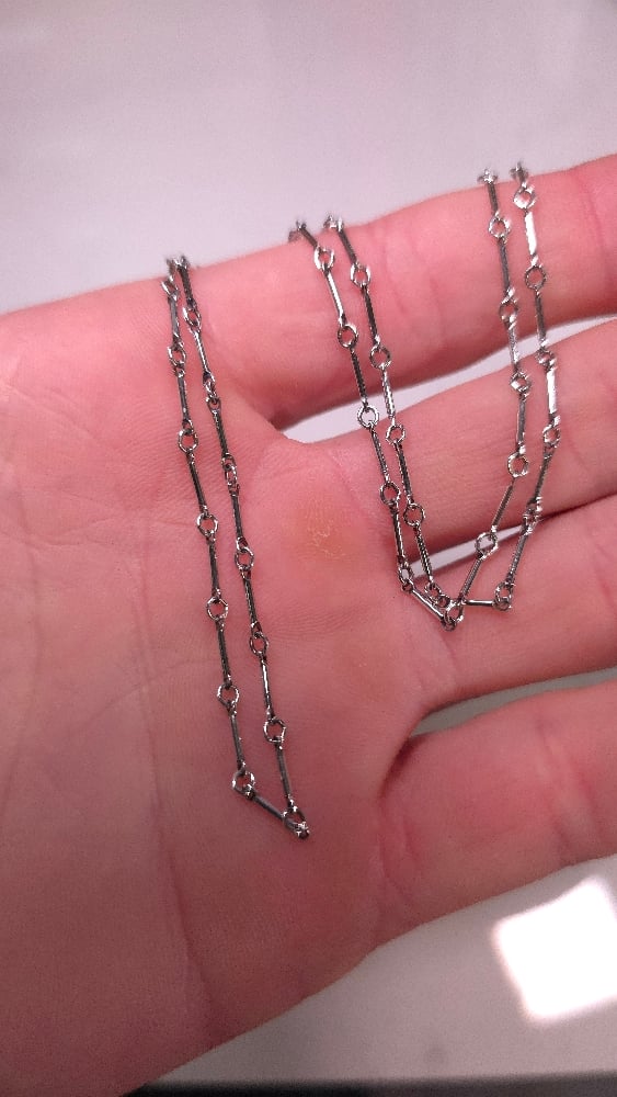 Image of Line N Loop Necklace 