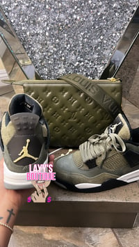 Image 2 of Jordan 4 Craft Olive LV Set