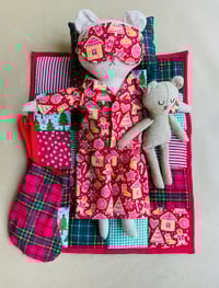 Image 2 of Christmas PJ's Red Gingerbread 