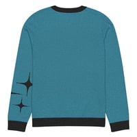 Image 6 of Mod Kitty Knitted crew neck sweater