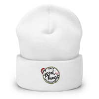 OGTCH Christmas Logo Embroidered White Beanie