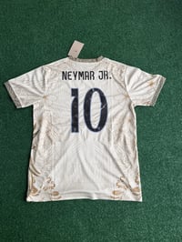 Image 2 of     Brazil Special Edition Jersey – Neymar Jr #10 (Beige/Gold Design)