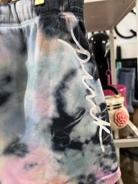 Image 2 of VS Pink tie dye shorts