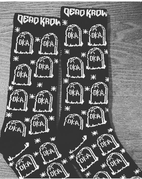 Image of Coffin rip Dka socks 