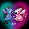 Angel and stitch bracelet Couples bracelet (Preorder Now!!!)