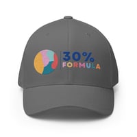 Image 3 of 30% Formula Logo Structured Twill Cap