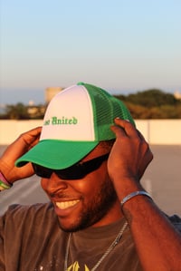 Image 3 of Money Green Trucker Hat 