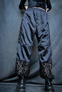 Image 3 of KILA Tracksuit Pants, golden abstract 