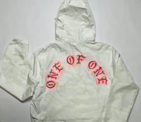 Image 2 of 🌹women’s crop wind breaker - white camo