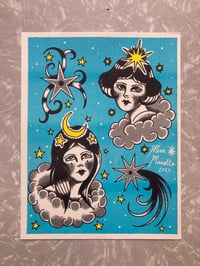 Image of Star Girls Print