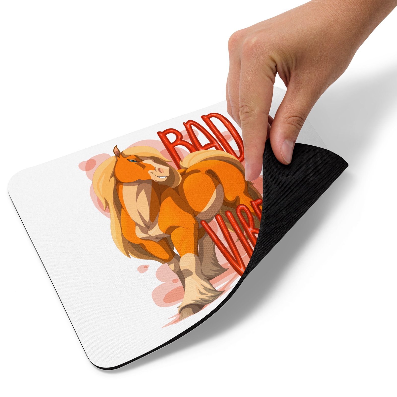 Mouse pad - Horse w/ Bad Vibes | Feral Frenzy! Merchandise Store