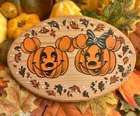 RTS Wood Art- Pumpkin Patch Pals “Couple 3”