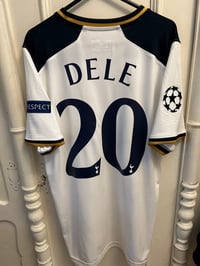 Image 10 of Tottenham Hotspur “DELE 20” 2016/17 Home Shirt + UCL patches (M)