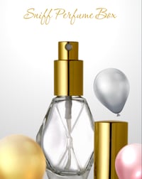 Sniff Perfume Box  (4)  1oz Diamond Shape Bottles