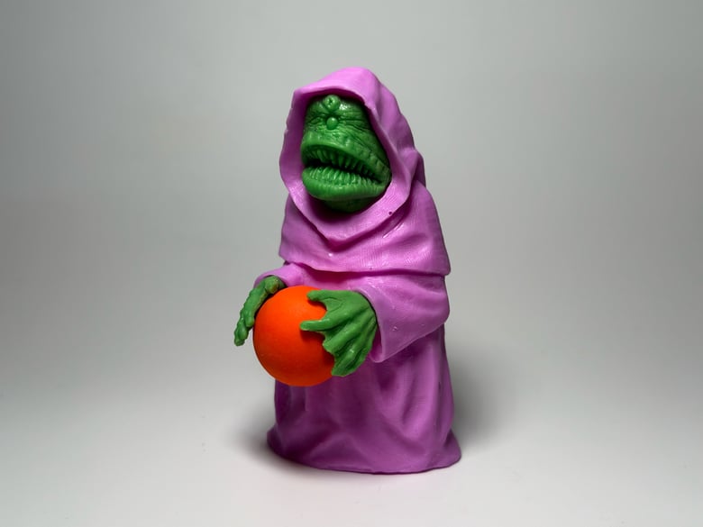 Image of Purple Cloak (Green Mask)