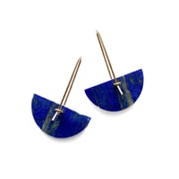 Image 2 of Lapis Earrings No. 3