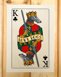 A5 print King of Clubs 