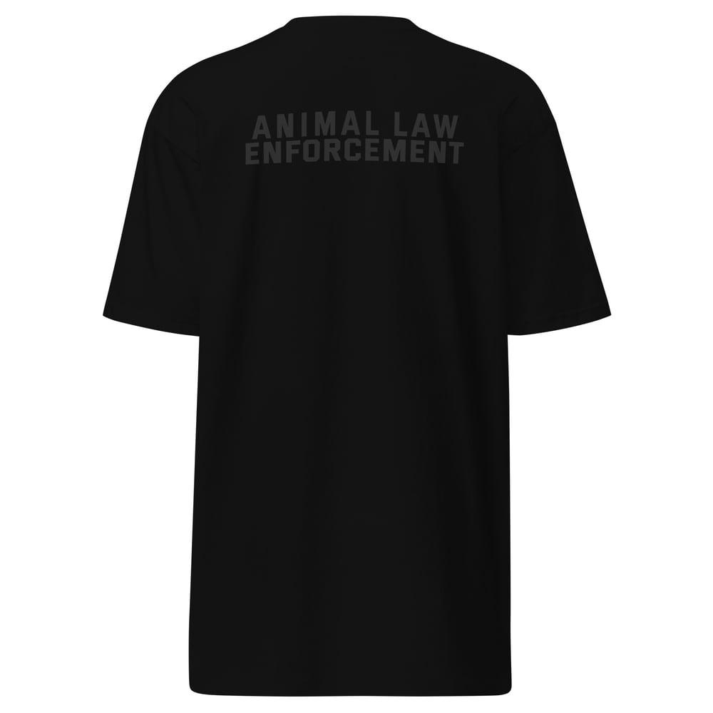 Animal Law Enforcement Patch premium heavyweight tee