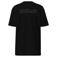 Image 2 of Animal Law Enforcement Patch premium heavyweight tee