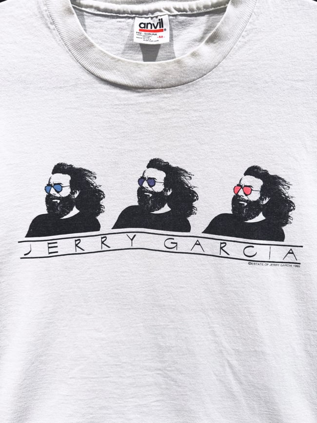 1995 Sunglasses Jerry Garcia T-Shirt - Size M