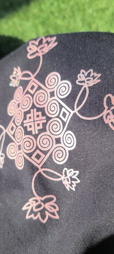 Image of "Beautiful" Crewbeck Glitter Sweater