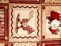 Image 8 of Hule Loneta Resinada - Navidad/Cuadros - 6€/m