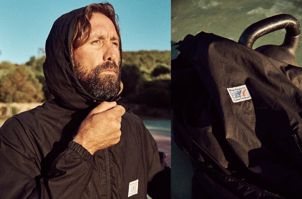 Image of MELOU LAINO WINDBREAKER BLACK