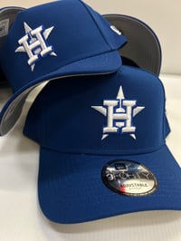 Image 3 of New Era 9Forty A-Frame Snapback Royal/White