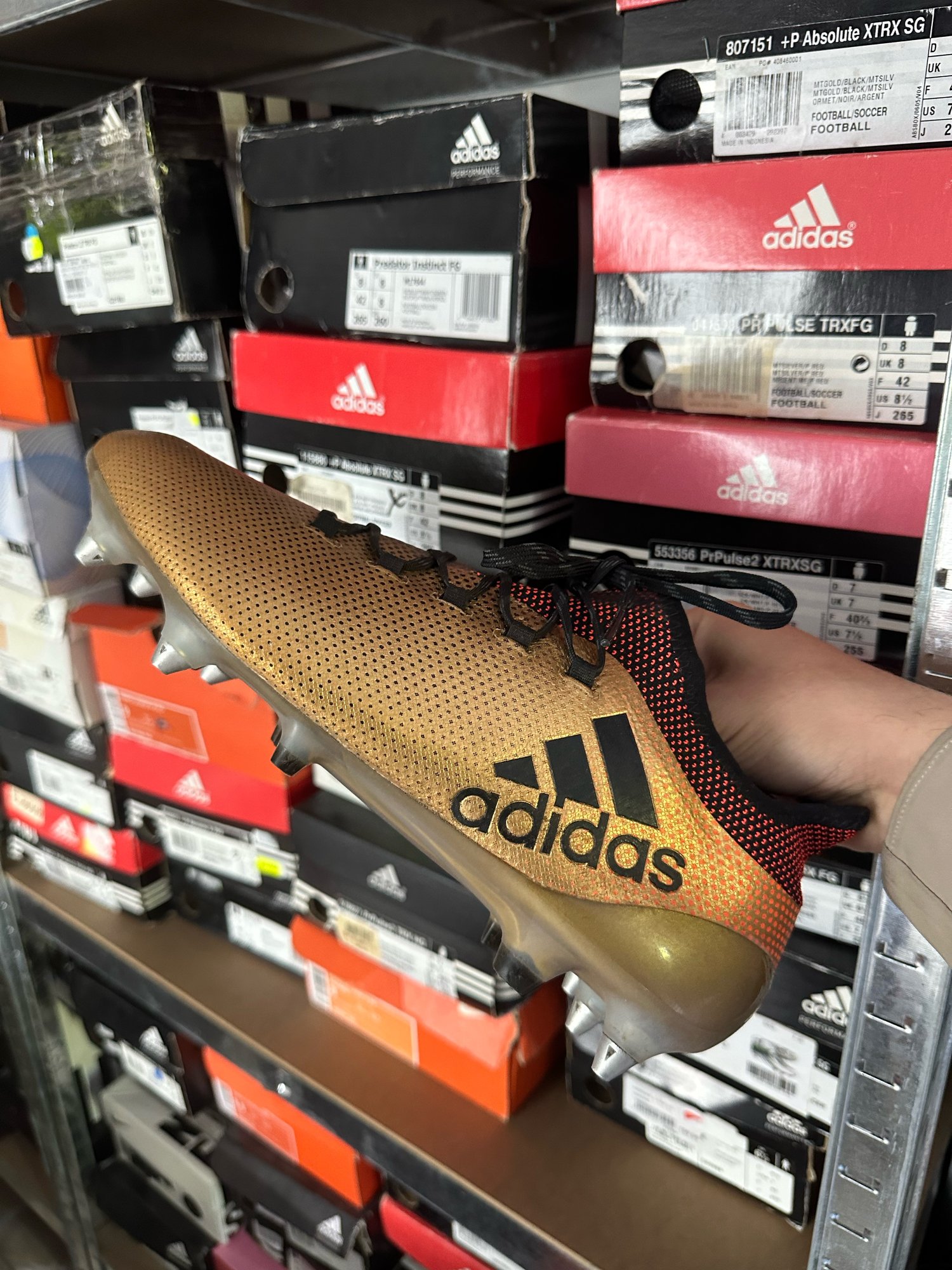 Image of Adidas 16.1 Bronze WORN