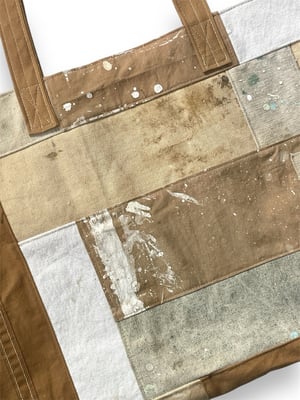 Image of PATCHWORK PAINTER'S TOTE #1