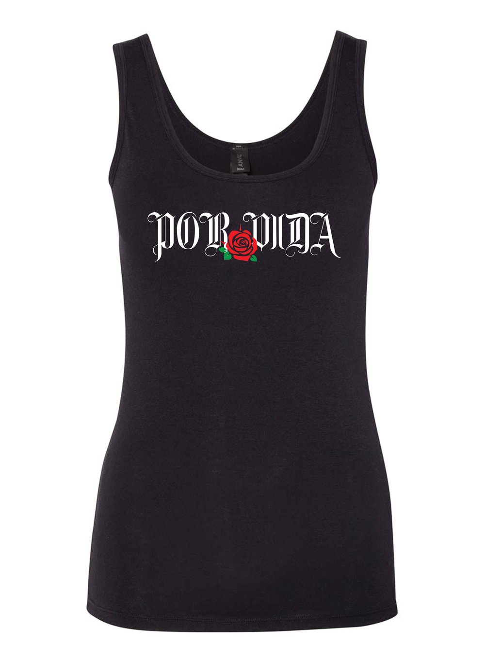 Image of Por Vida Tank Top - Black