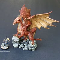 Painted Adult Red Dragon