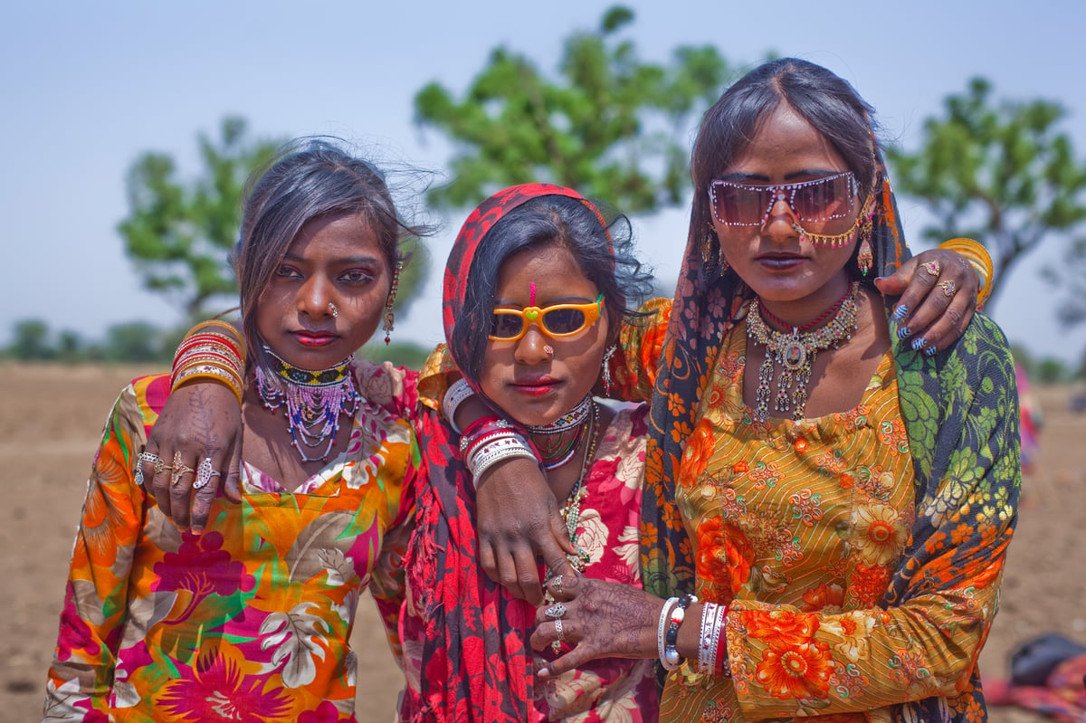 Image of Cobra Gypsies portrait 4. Home. 