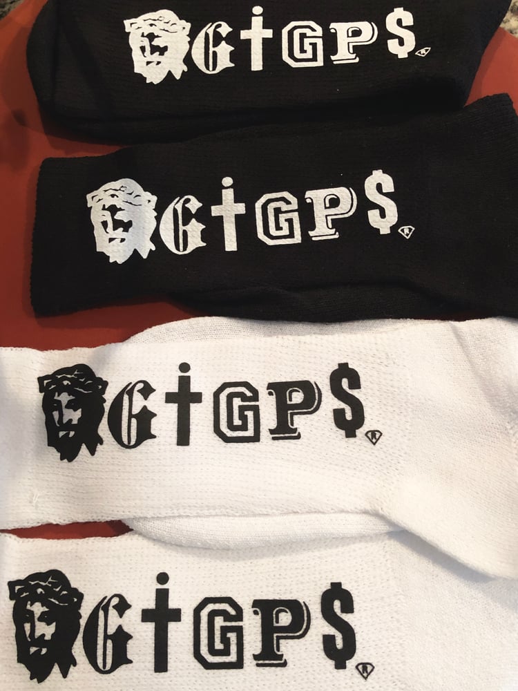 Image of GOD is Great Paper Straight Letterman Socks (1Pair or 3Pack)