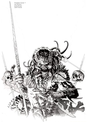 Image of Predator: Hunters II TPB- Signed Book +  Print (Ink) <font color="red">SOLD OUT</font>