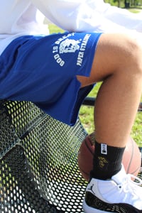 Image 3 of BLUE GIGP$ BALLER SHORTS 